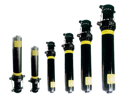 Single-acting telescopic multi-stage cylinder (former) top 150 series